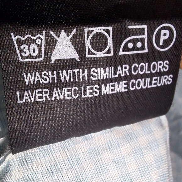 Le Chemisier men's long sleeve button-down large with yellow accents. - Picture 4 of 7